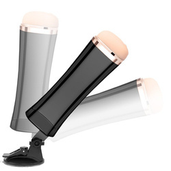 Masturbator pochwa z silnymi wibracjami i dźwiękami kobiecych orgazmów USB Przyssawka Evo