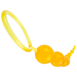 KULKI gejszy SEX korale pochwowo - analne ŻÓŁTE